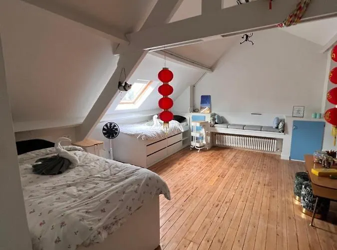 度假居 Charmante Art Deco Rijwoning 奥斯滕德